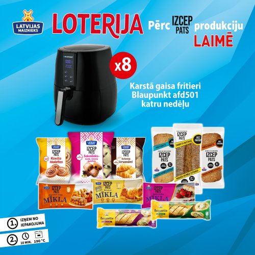 IZCEP PATS PRODUCT LOTTERY IN STORES IN RIMI