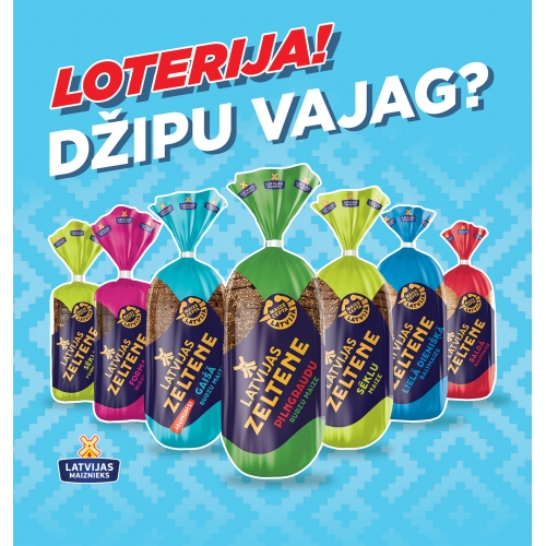 !NOSLĒGUSIES! Loterija - Džipu vajag?