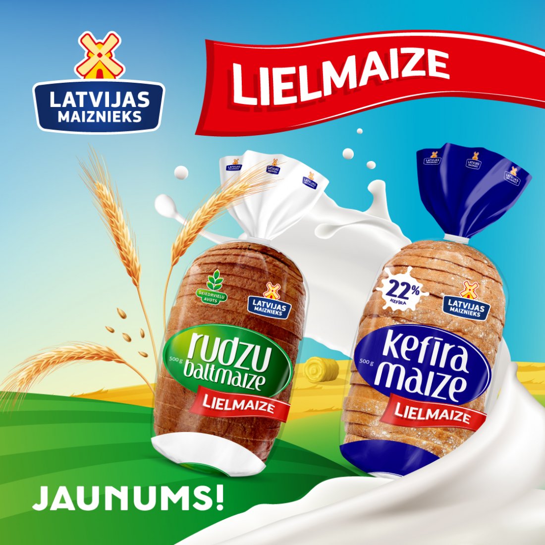 JAUNUMS! LIELMAIZES