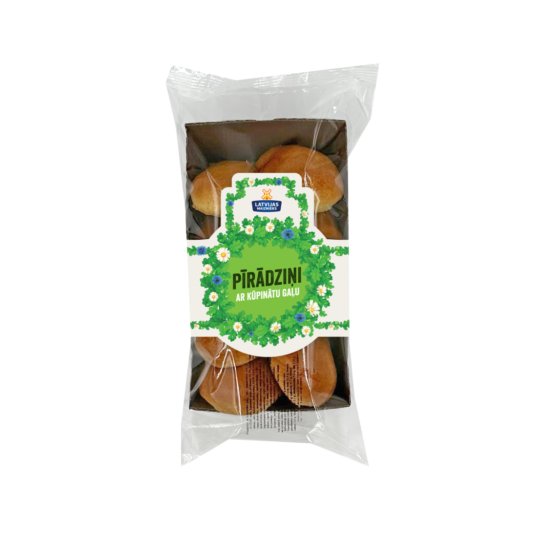 Пирожки с копченым мясом