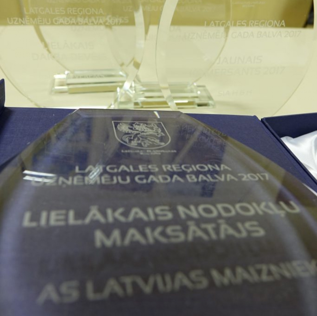 AS “LATVIJAS MAIZNIEKS” saņem apbalvojumu kā lielākais nodokļu maksātājs Latgales reģionā