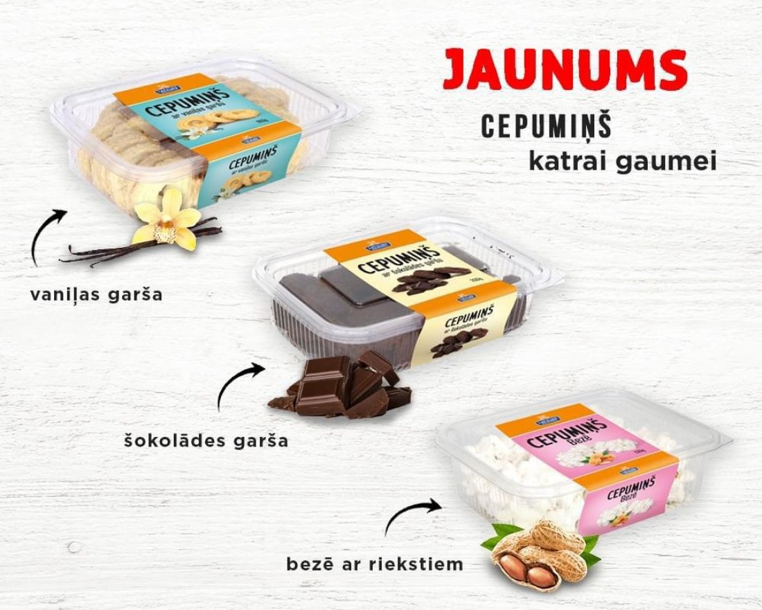 JAUNUMS! CEPUMIŅŠ