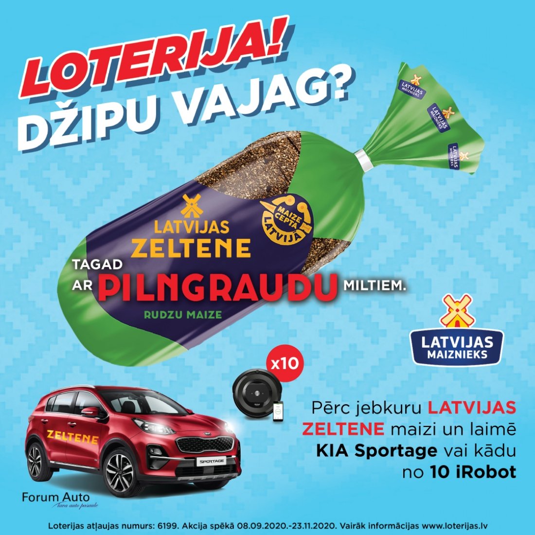 LOTERIJA! DŽIPU VAJAG?