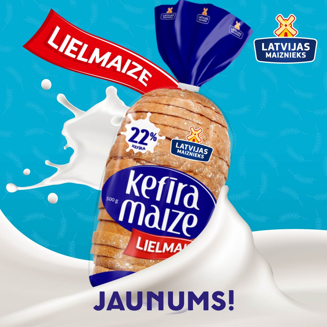 Kefīra maize
