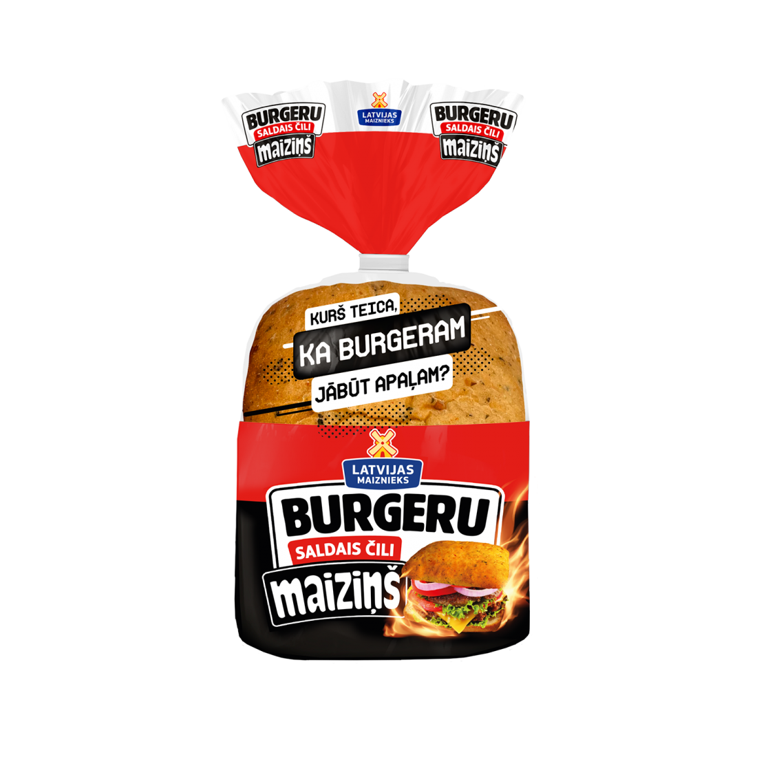 Saldais čili burgeru "MAIZIŅŠ"