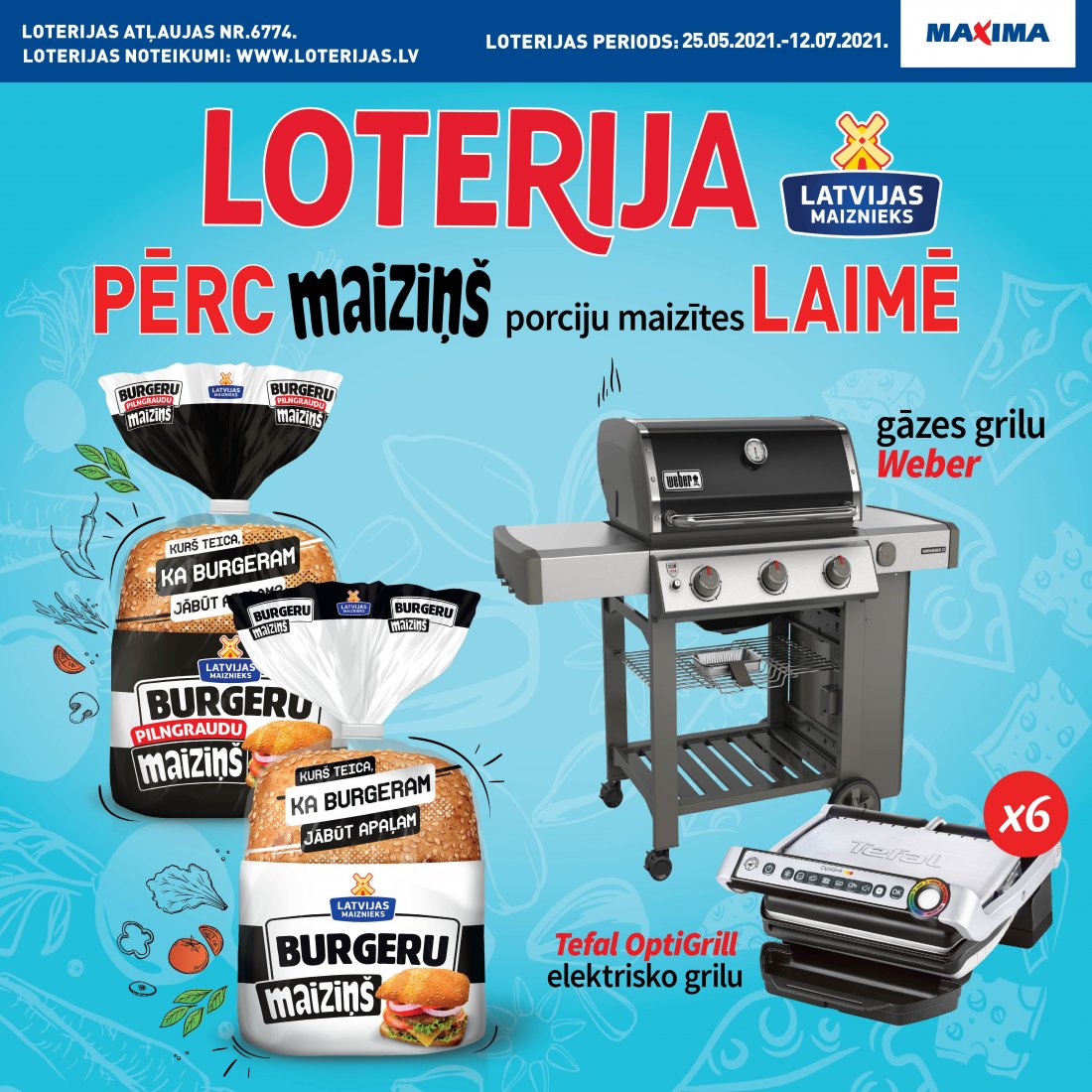 MAIZIŅŠ LOTTERY IN MAXIMA STORES