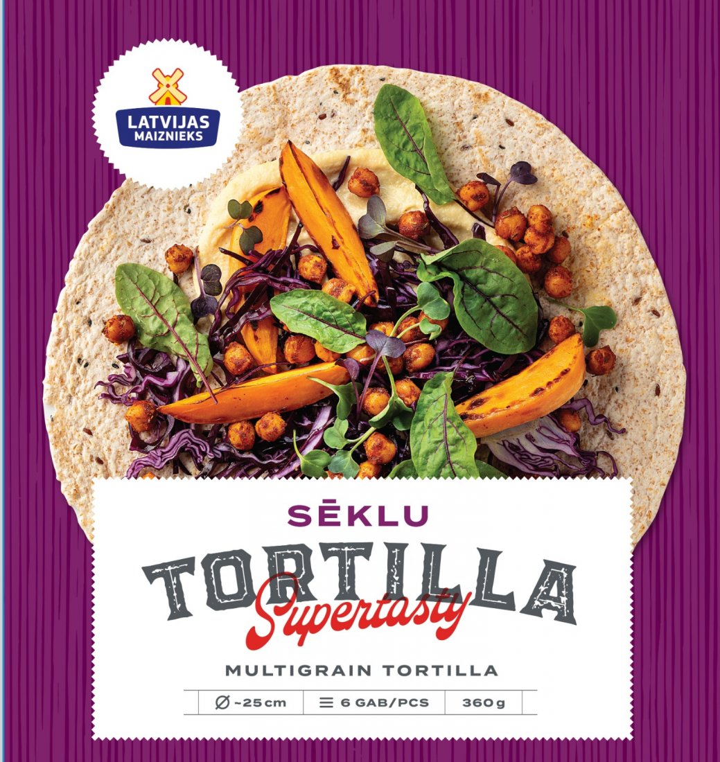 NEW! Tortilla with seeds