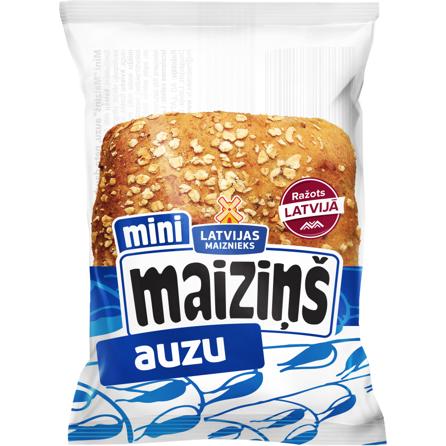 Мини "Maiziņš" с овсяными хлопьями 