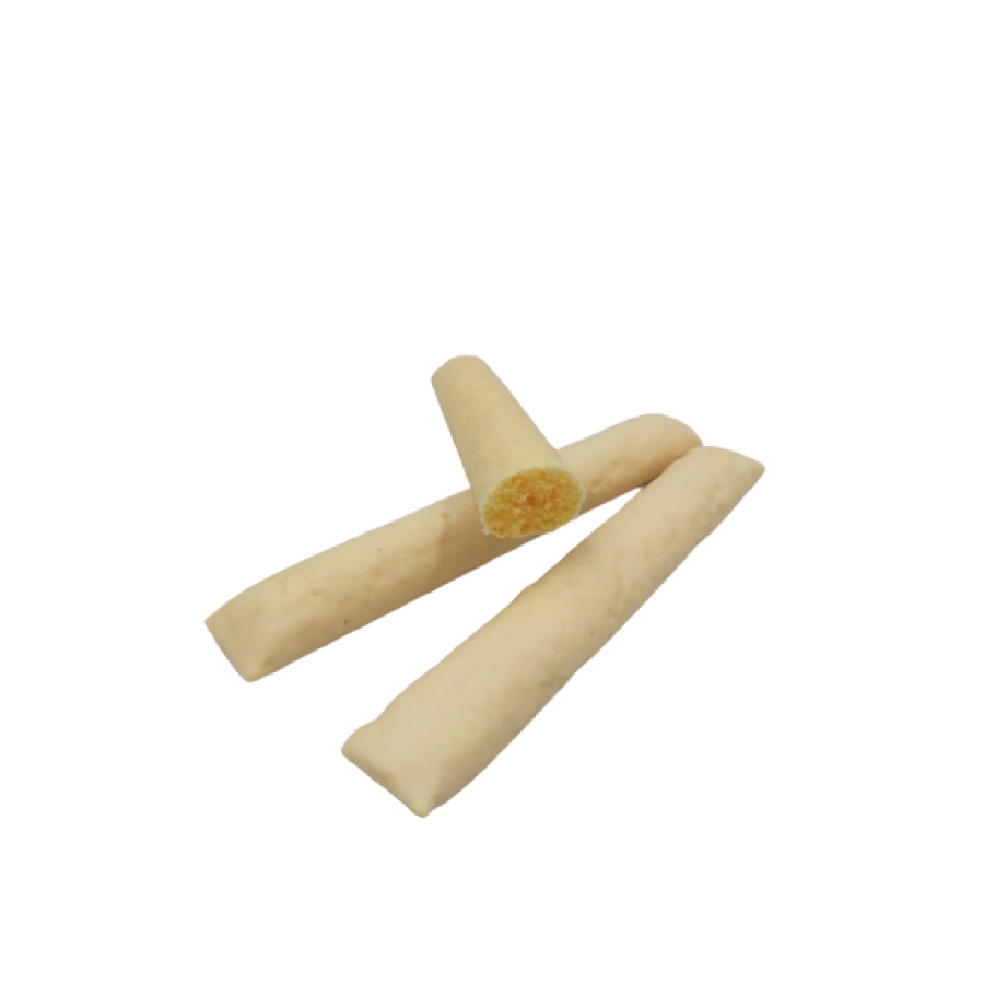 Corn sticks in white glaze