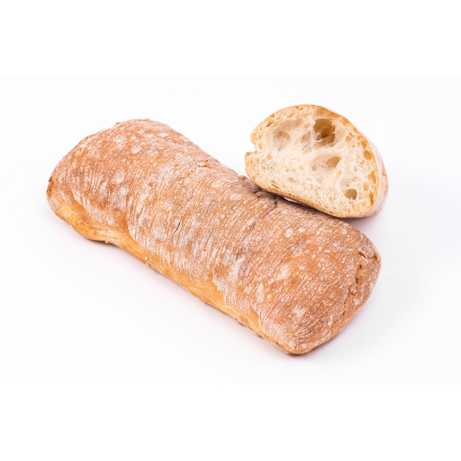 White ciabatta BO