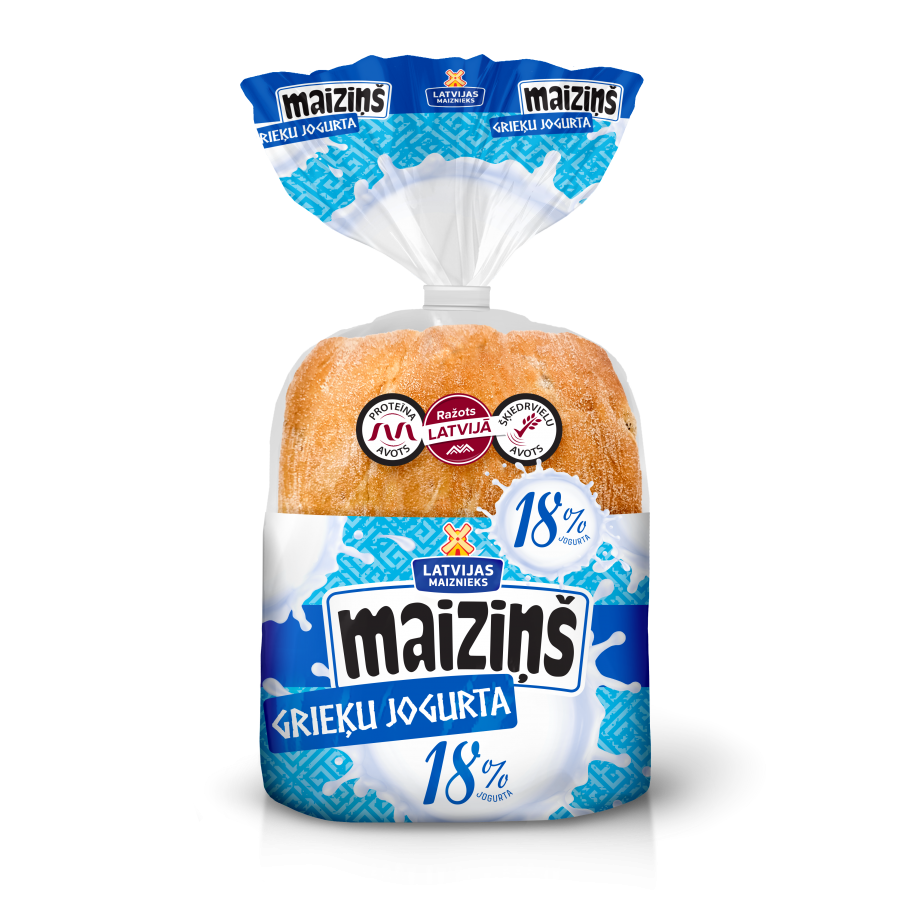 "Maiziņš" с греческим йогуртом