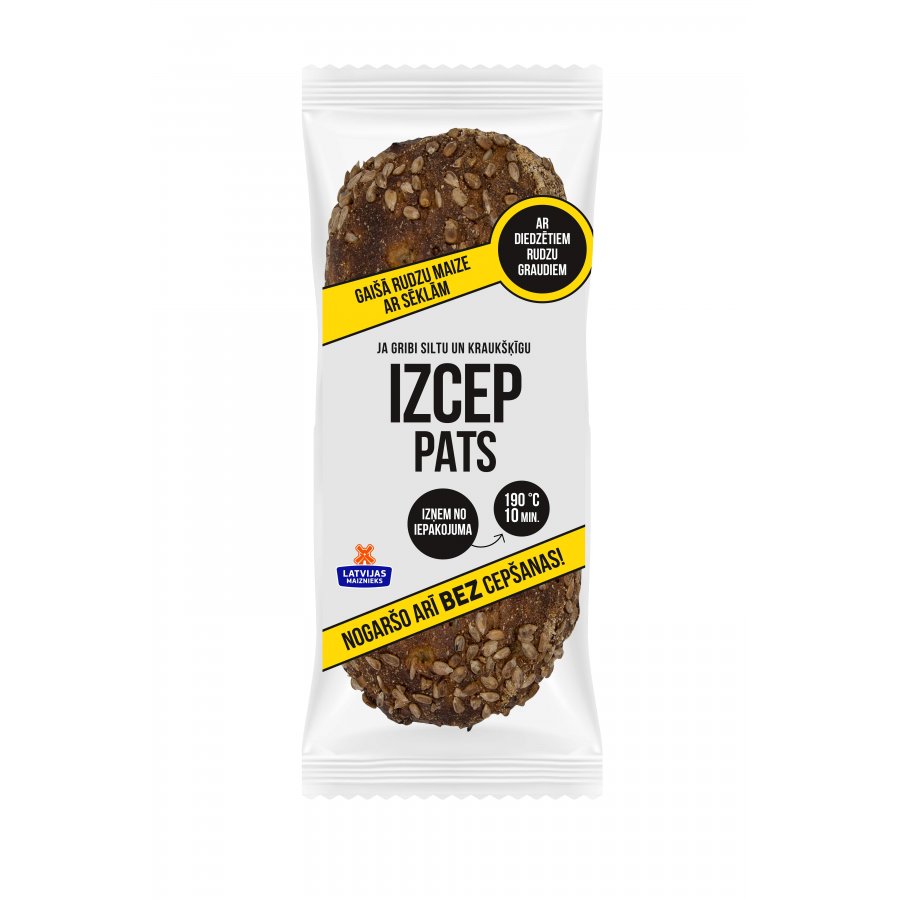 Светлый ржаной хлеб с семечками "IZCEP PATS"