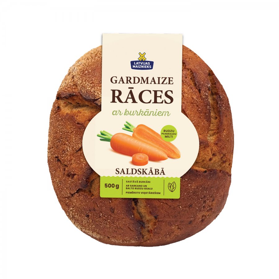 GARDMAIZE RĀCES with carrots