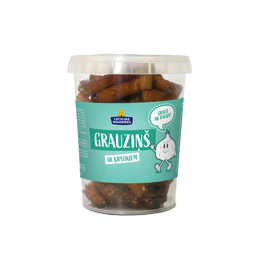 GRAUZIŅŠ crackers with garlic 