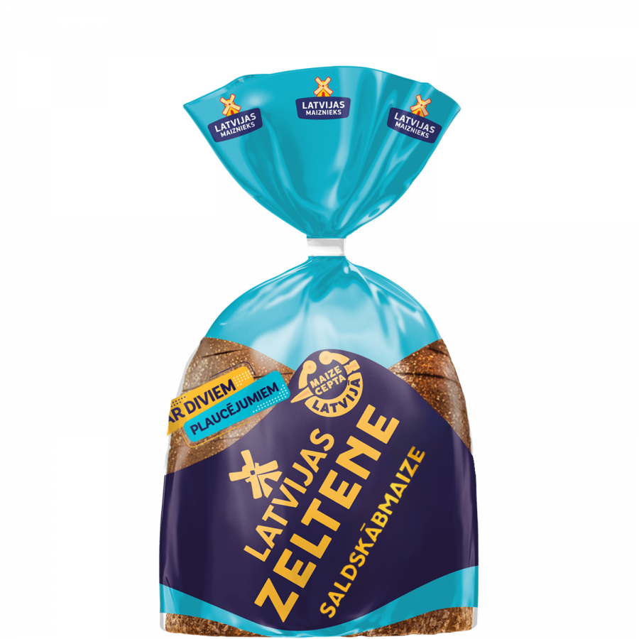 LIGHT RYE BREAD "LATVIJAS ZELTENE"
