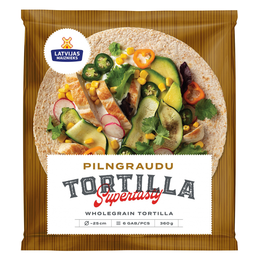 Whole Grain Wheat Tortilla