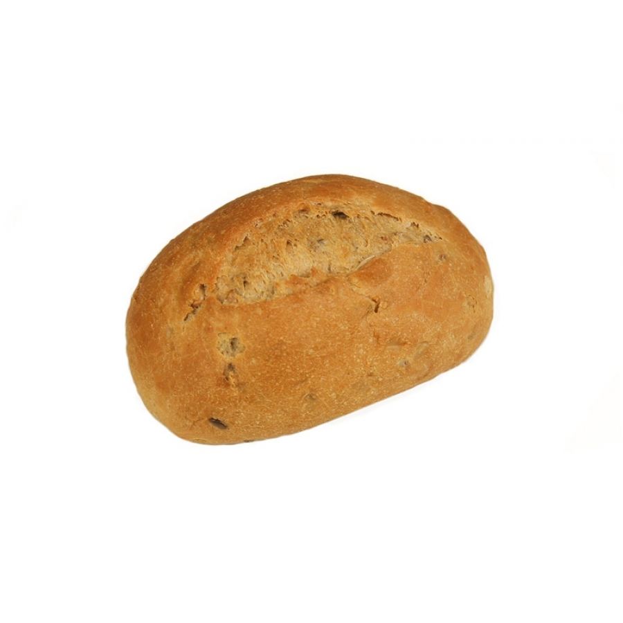 dark bread roll