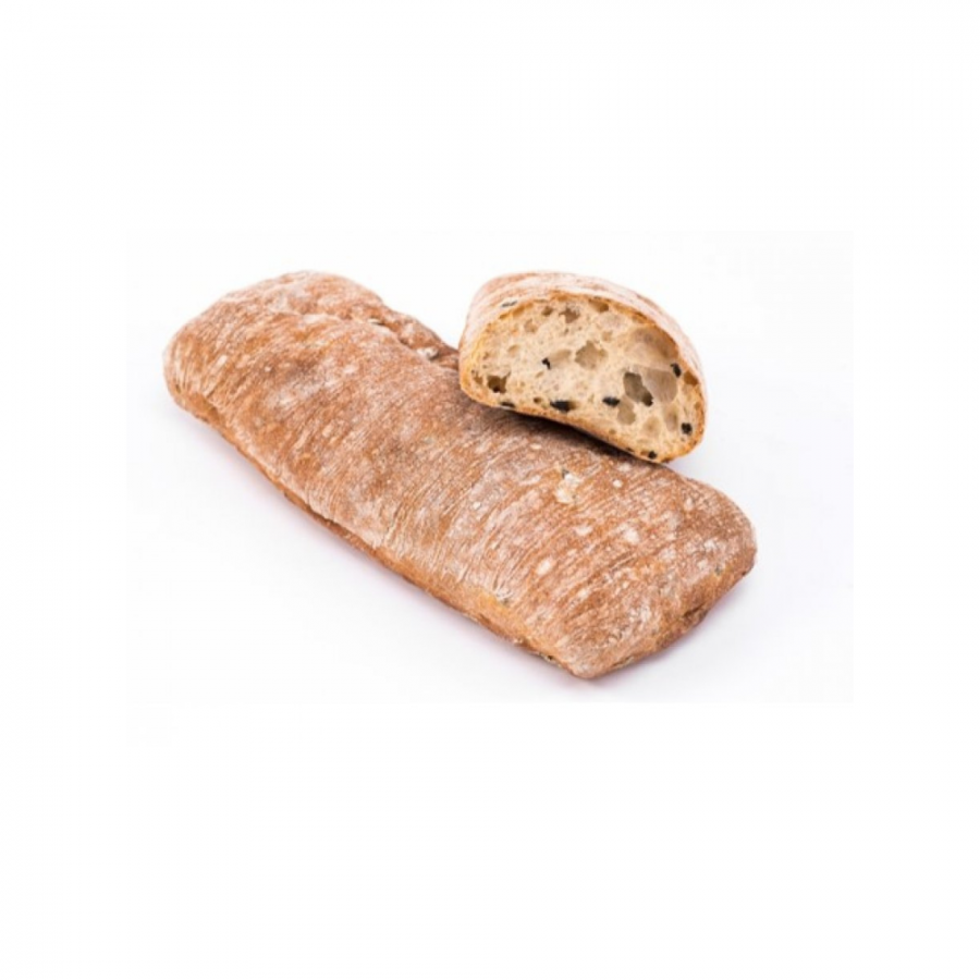 Ciabatta ar kalamata olīvām, 250g