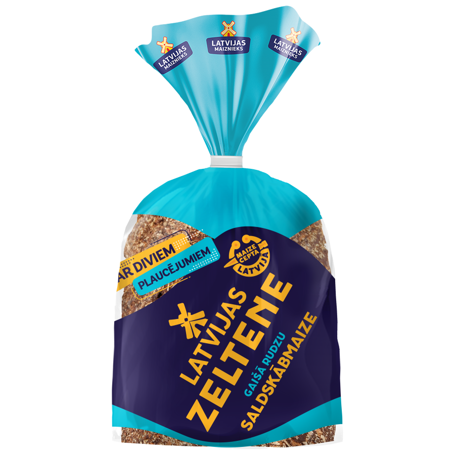 LIGHT RYE BREAD "LATVIJAS ZELTENE"